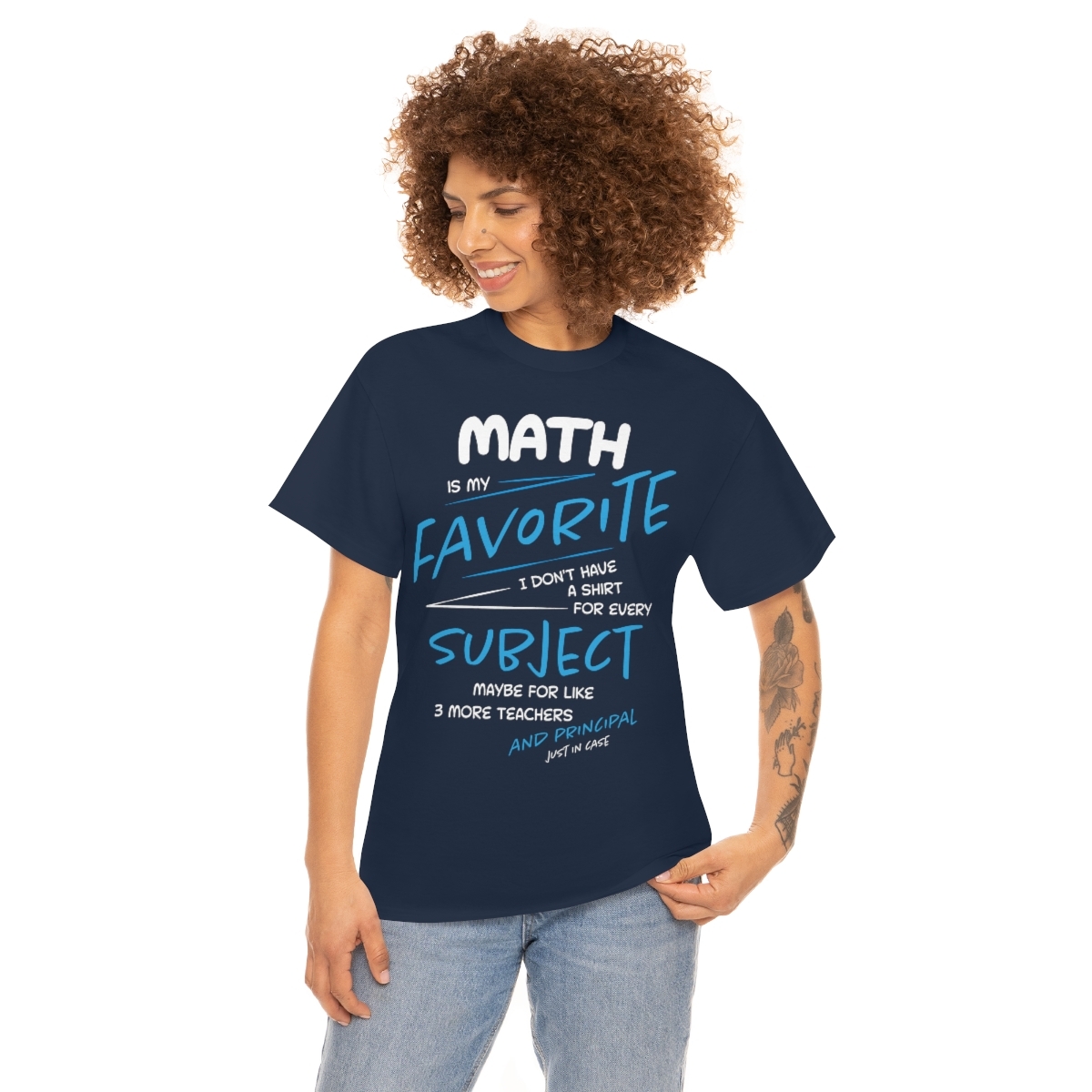 Math is My Favorite Subject T-Shirt - Image 4