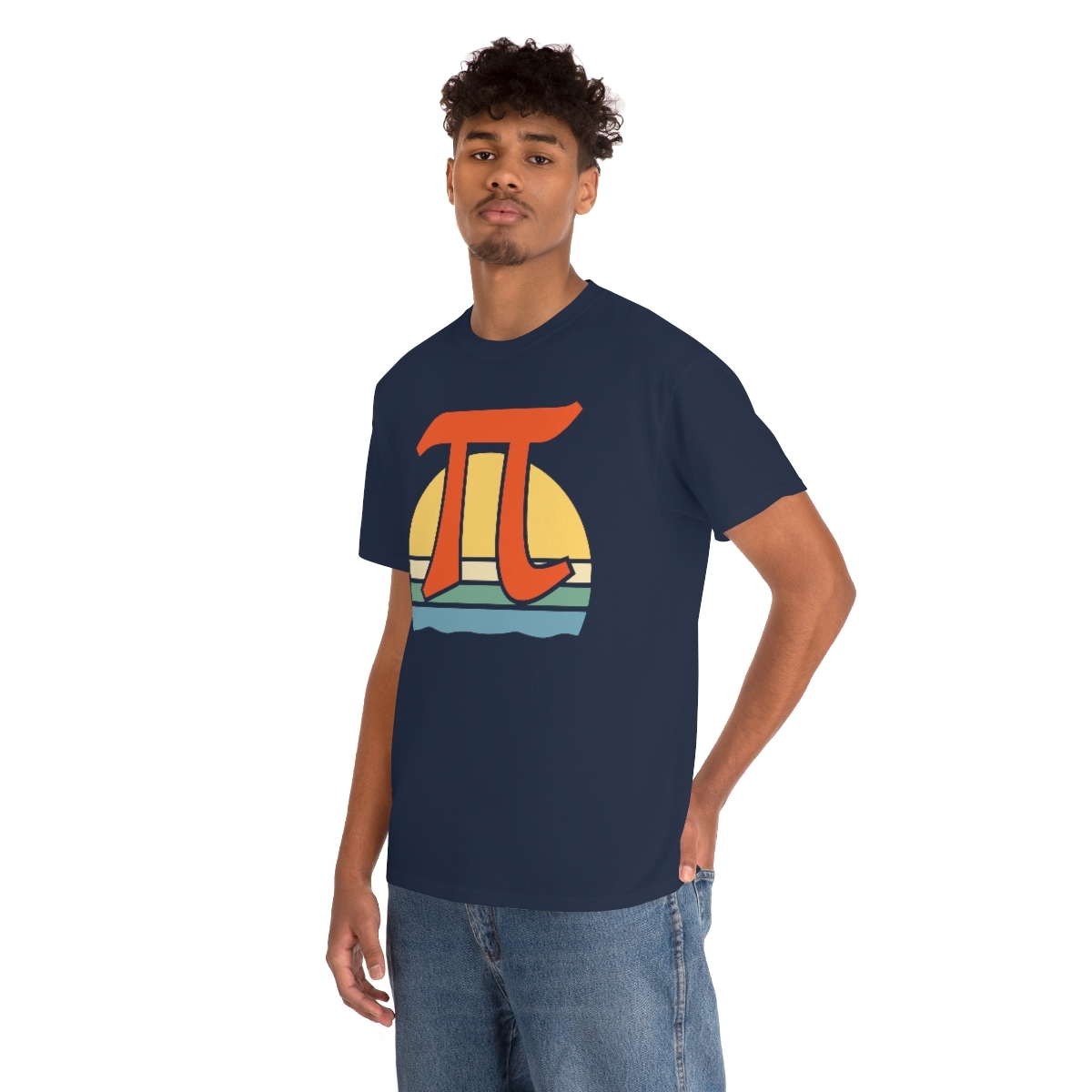 Vintage Pi Sun T-Shirt - Image 4