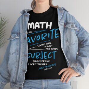 Math is My Favorite Subject T-Shirt