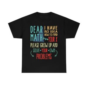 Solve Your Own Problems Math T-Shirt