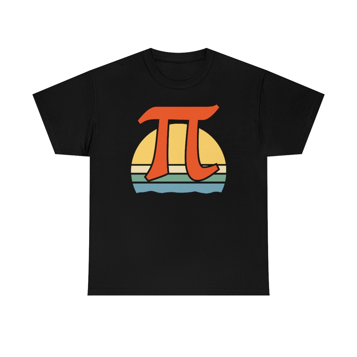 Vintage Pi Sun T-Shirt - Image 5