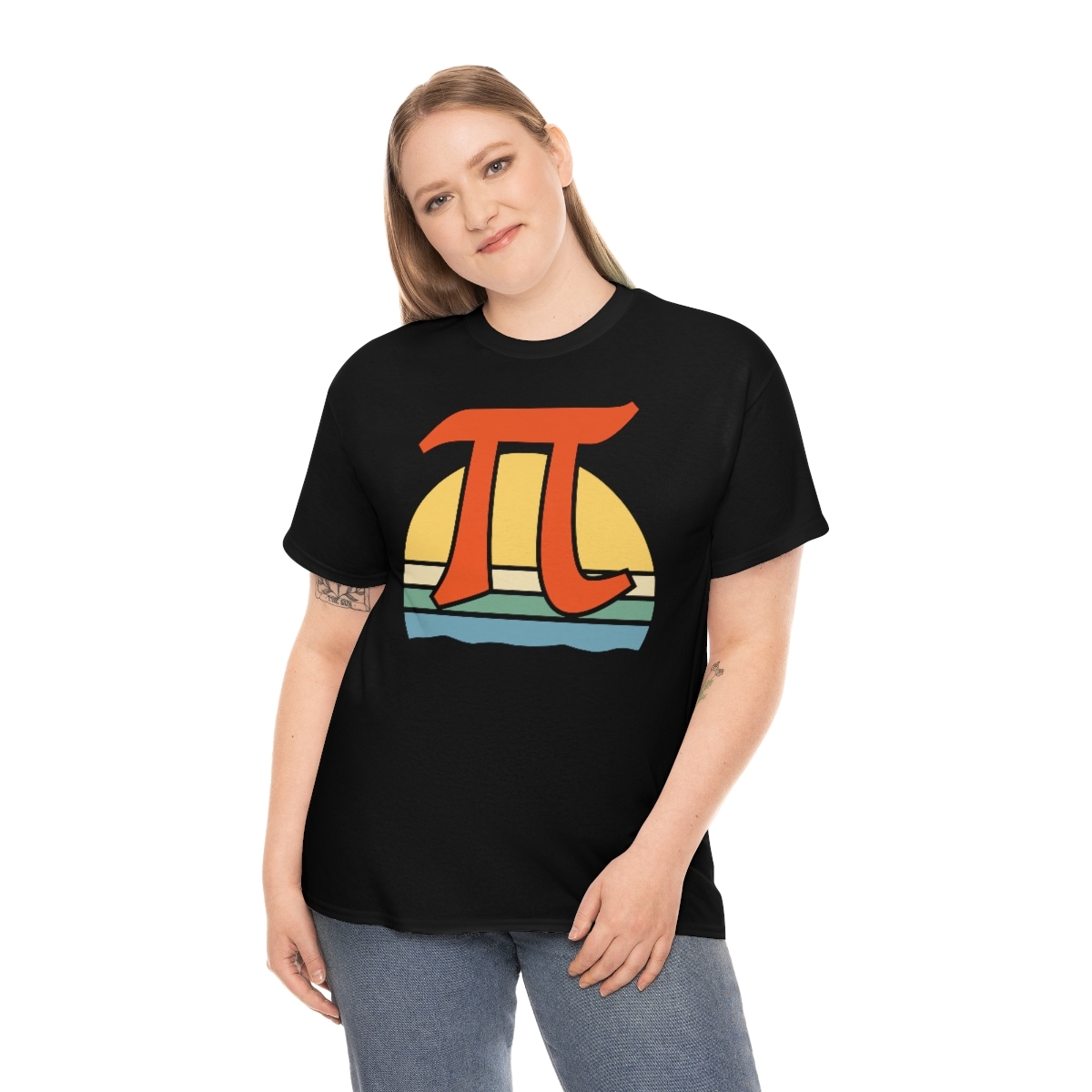 Vintage Pi Sun T-Shirt - Image 6
