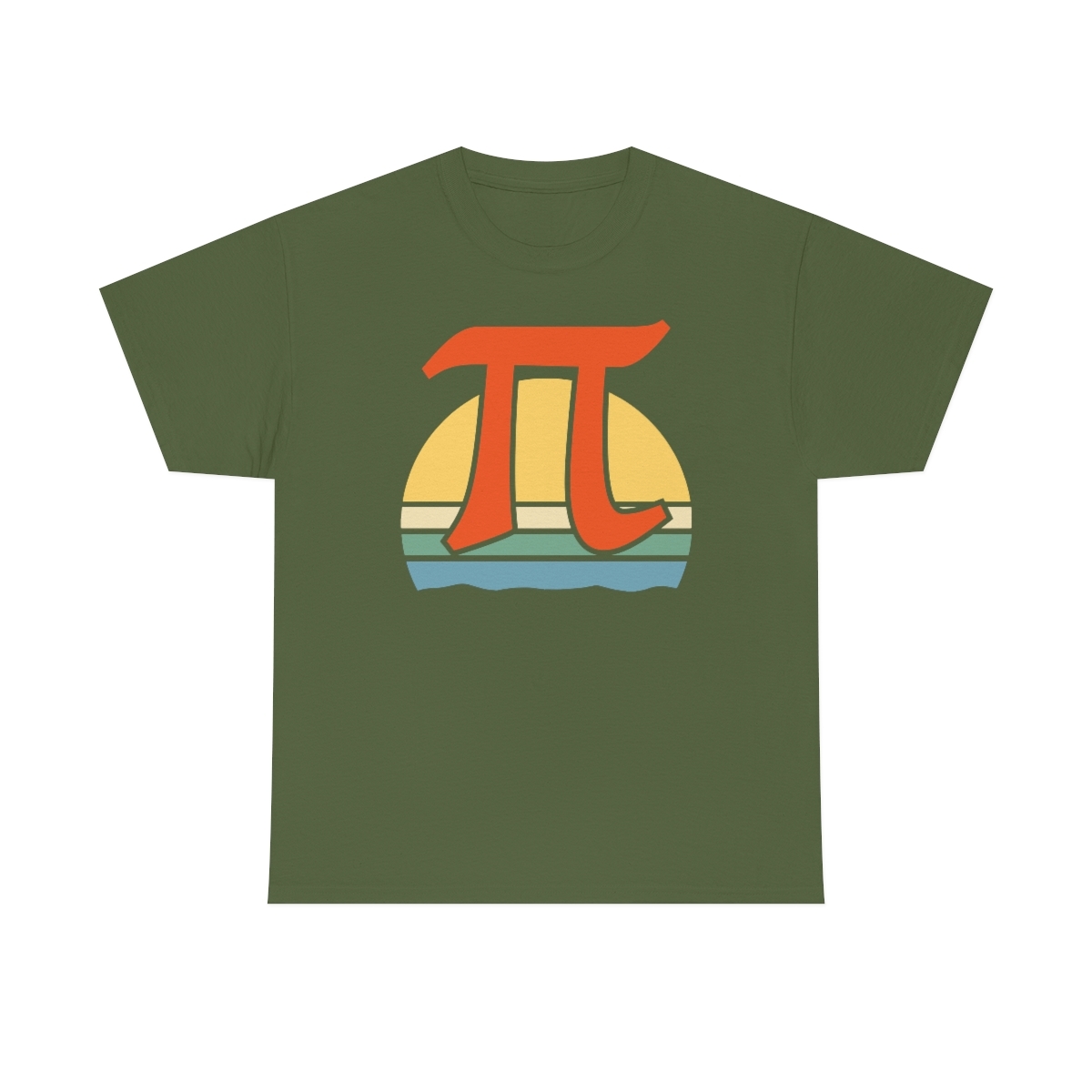Vintage Pi Sun T-Shirt - Image 7