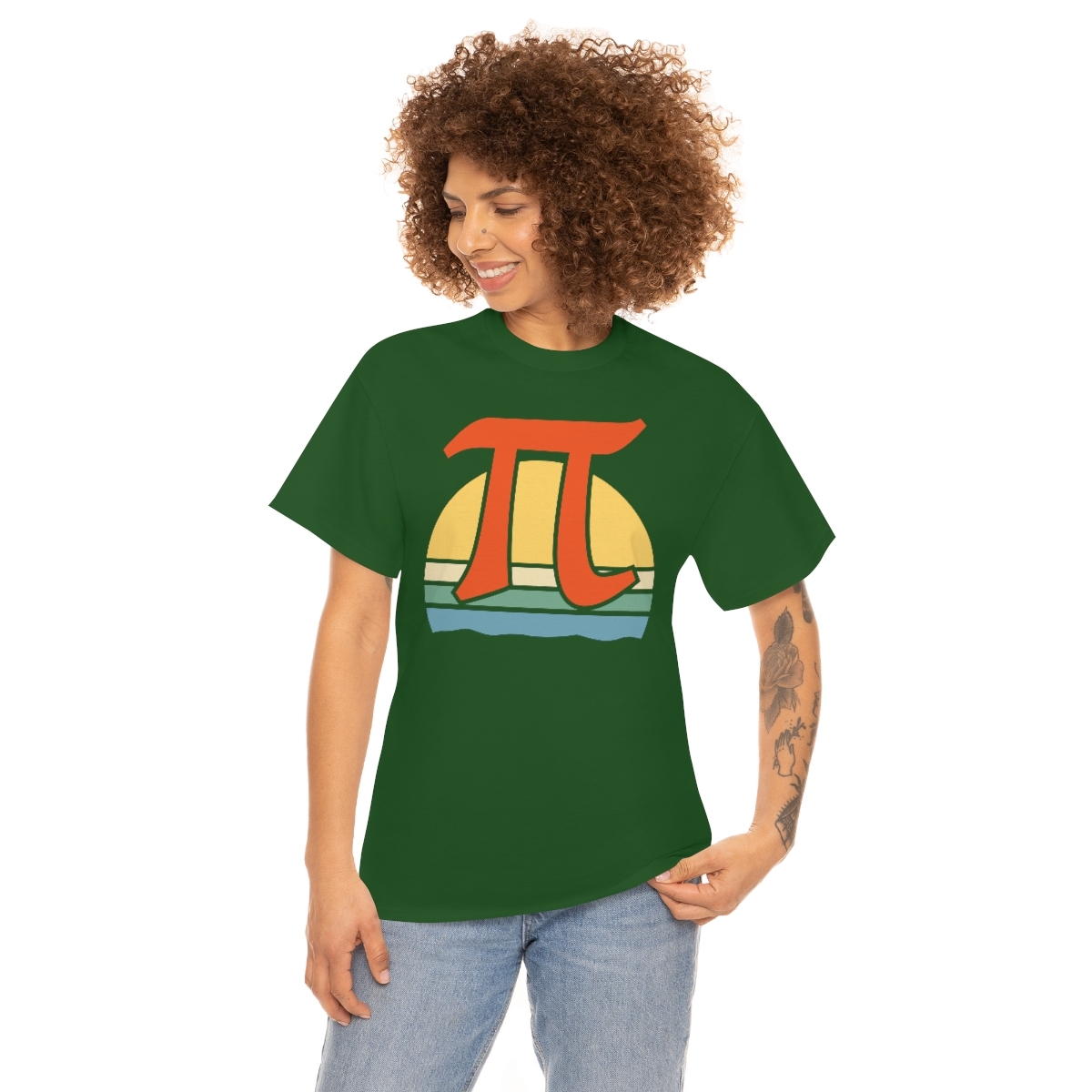Vintage Pi Sun T-Shirt - Image 10