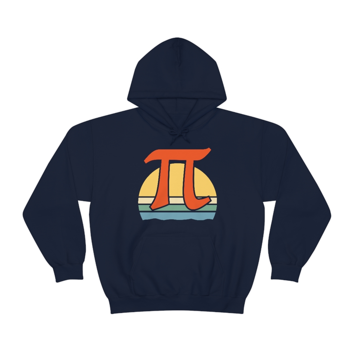 Vintage Pi Sun Hoodie - Image 7
