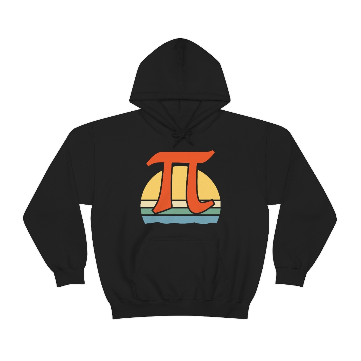 Vintage Pi Sun Hoodie - Image 3