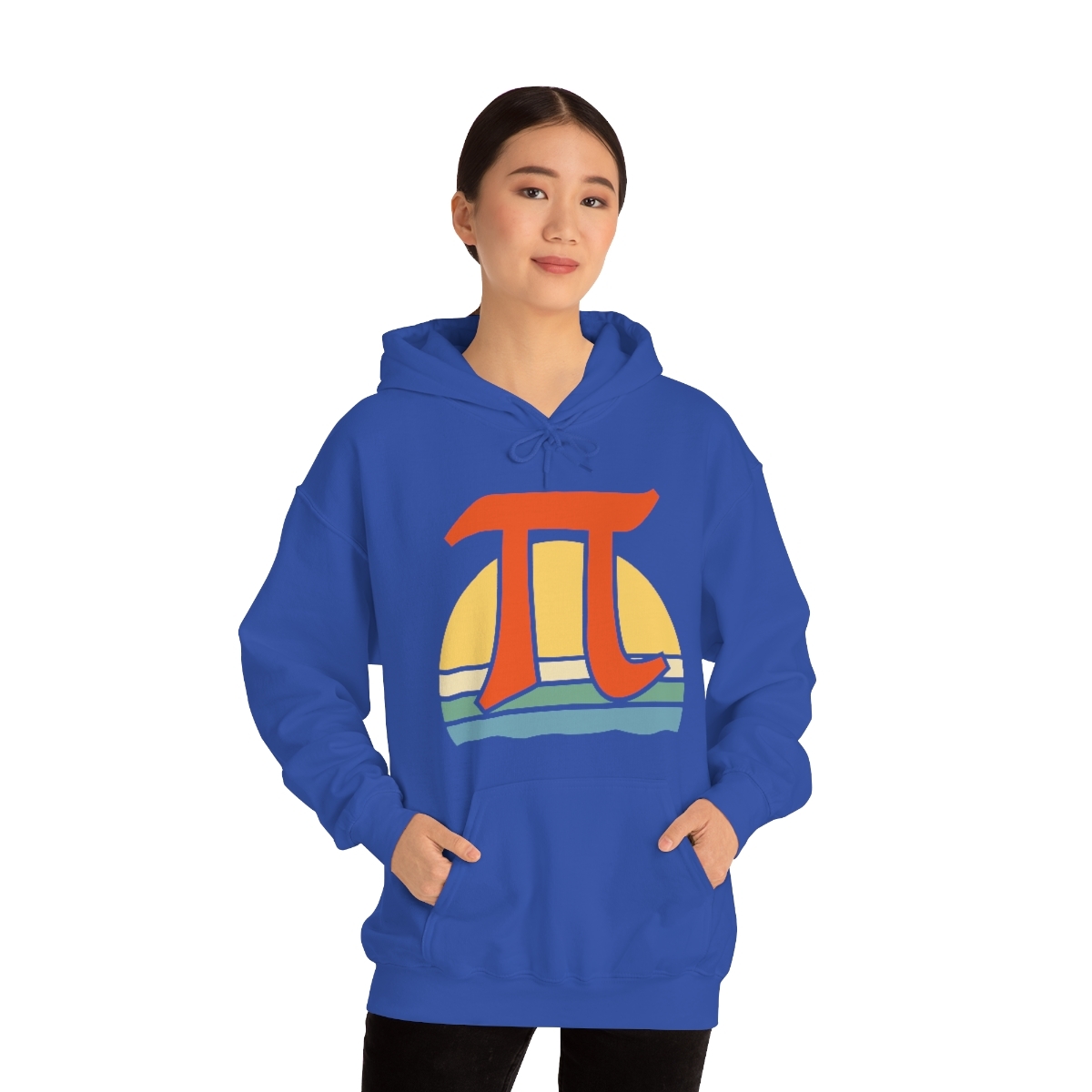Vintage Pi Sun Hoodie - Image 4