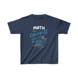 Math is My Favorite Subject Kids T-Shirt