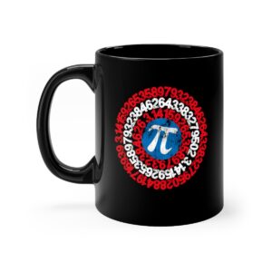Captain Pi Math Superhero Mug
