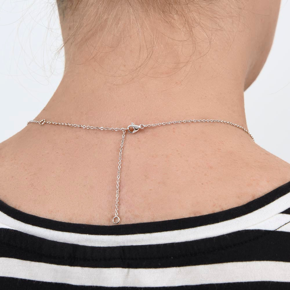 Always Remember That I Love You Interlocking Circles Necklace Gift - Image 7