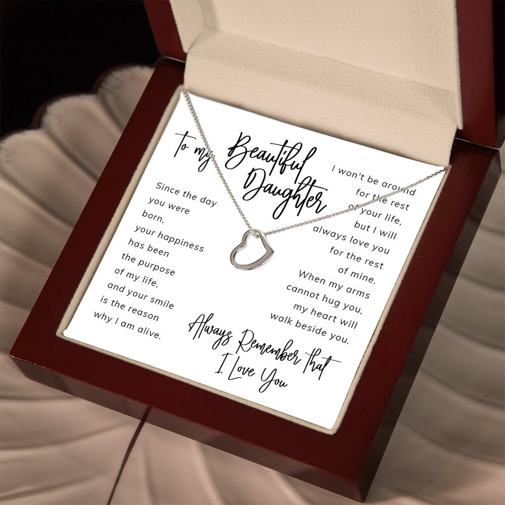 Always Remember That I Love You Sentimental Gift for Daughter - Image 4