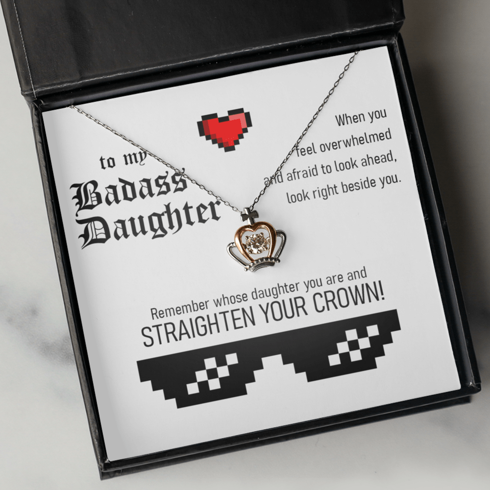 Badass Daughter Straighten Your Crown - Image 2