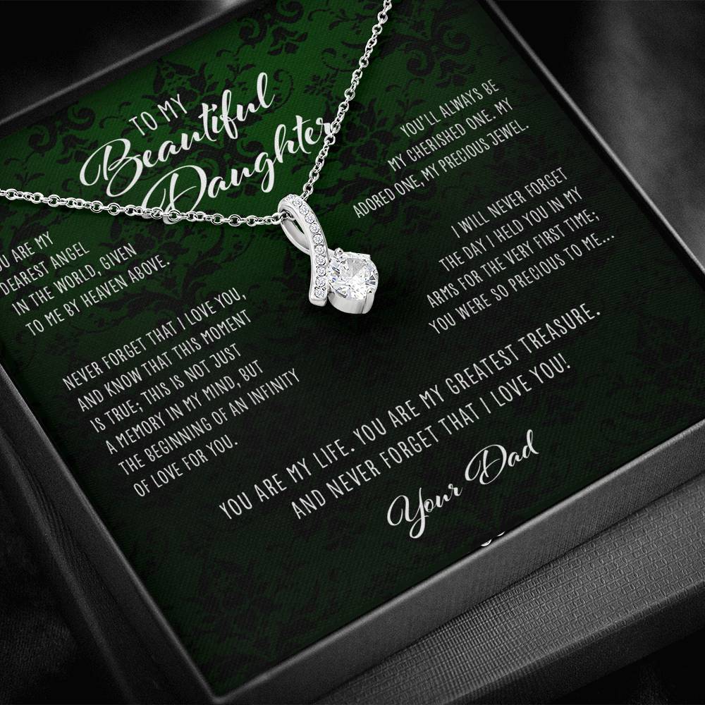 Dearest Angel in the World Dad to Daughter Gift
