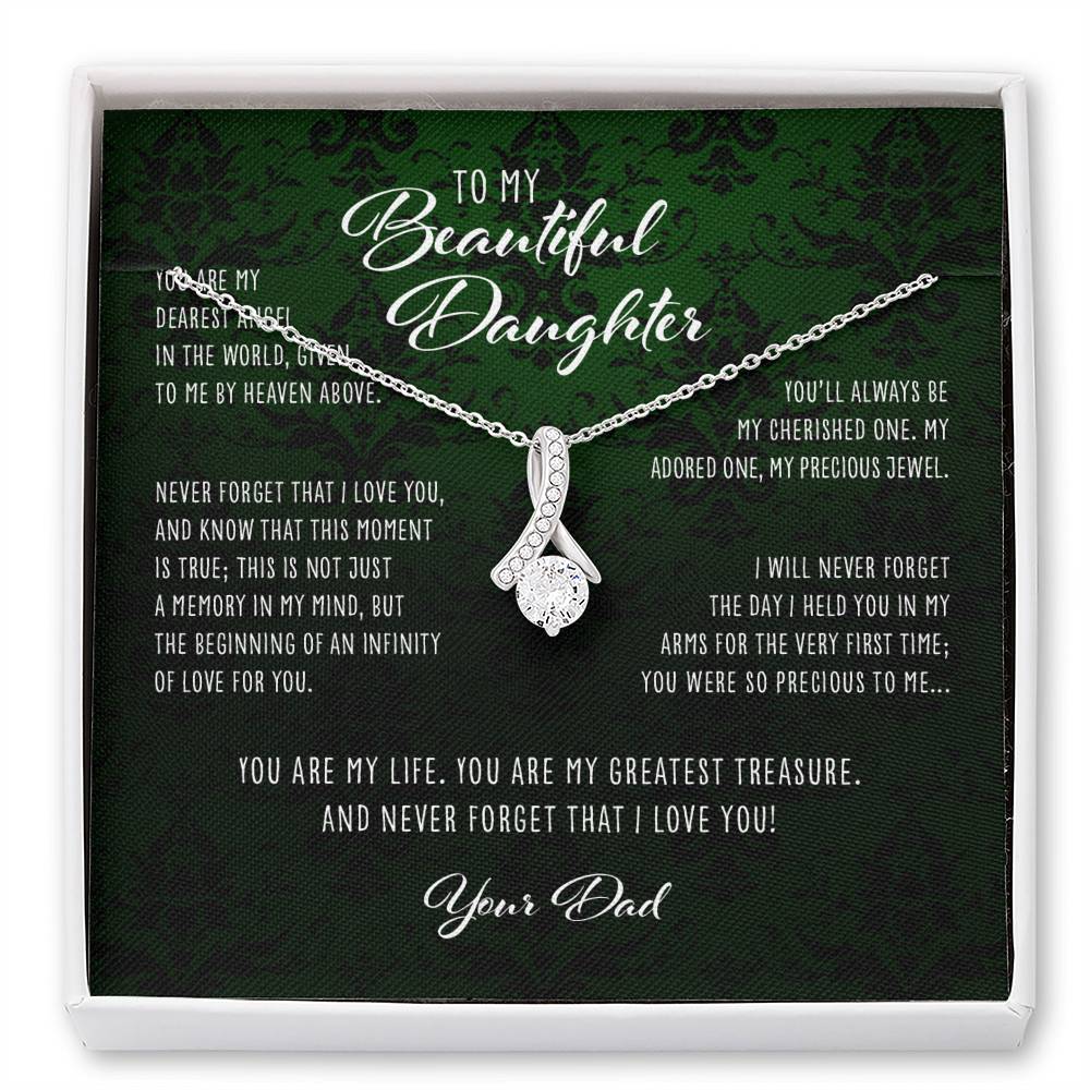 Dearest Angel in the World Dad to Daughter Gift - Image 9