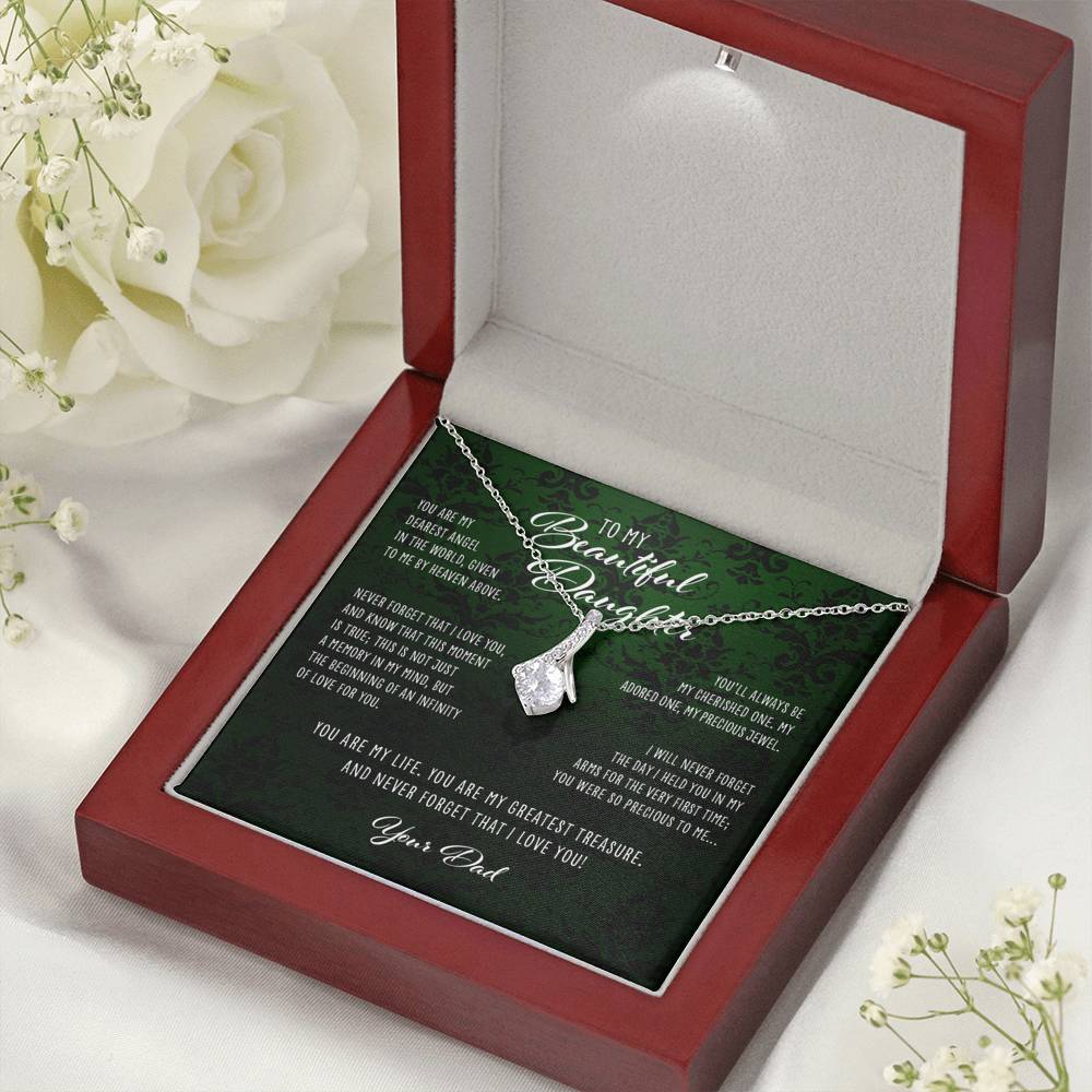 Dearest Angel in the World Dad to Daughter Gift - Image 5
