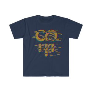 Maria Coin Logo Glitch Unisex Softstyle T-Shirt