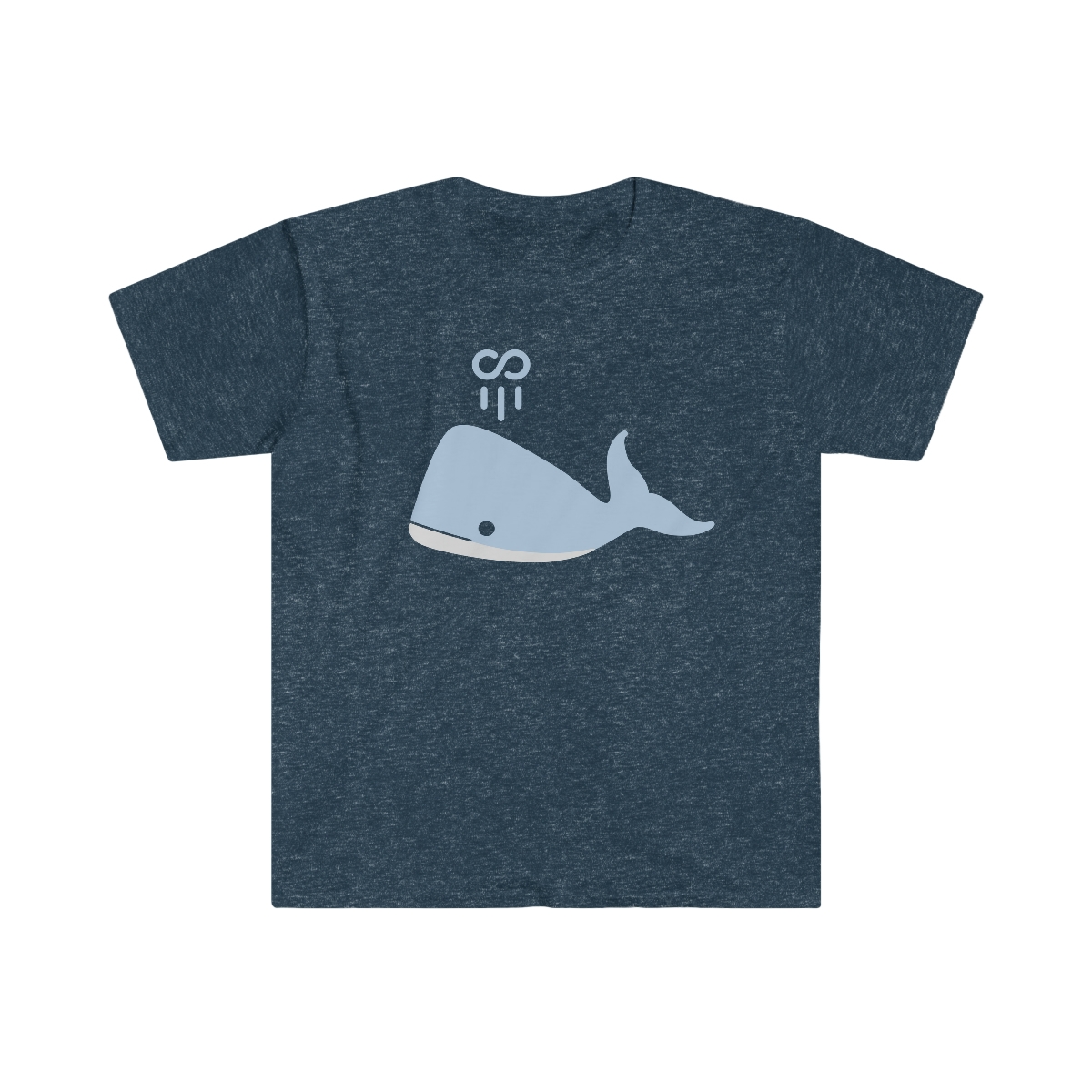 Maria Coin Whale Unisex Softstyle T-Shirt - Image 4