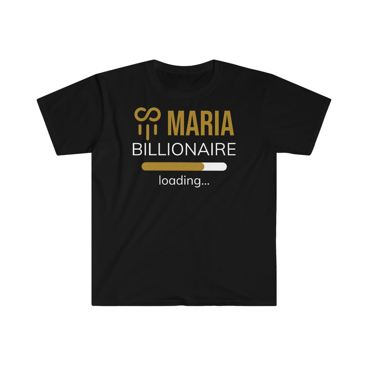 Maria Billionaire Loading Unisex Softstyle T-Shirt