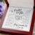 Always Remember That I Love You Interlocking Circles Necklace Gift
